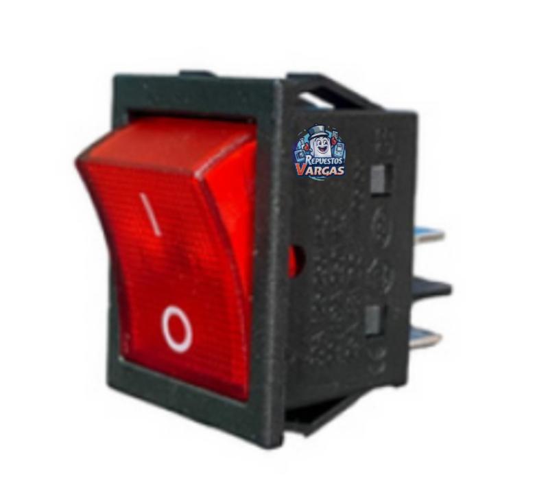 SWITCH CUADRADO 4 TERMINAL 16A/30A 250V