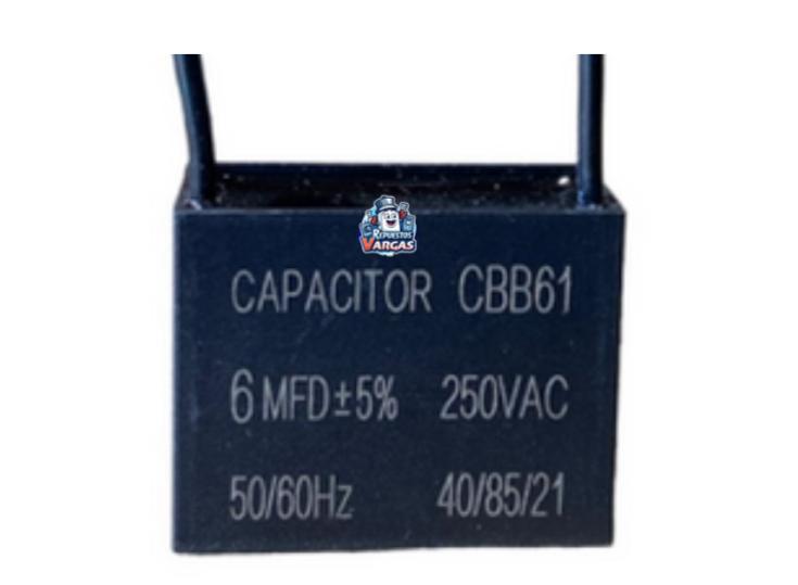 CAPACITOR VENTILADOR 6uf
