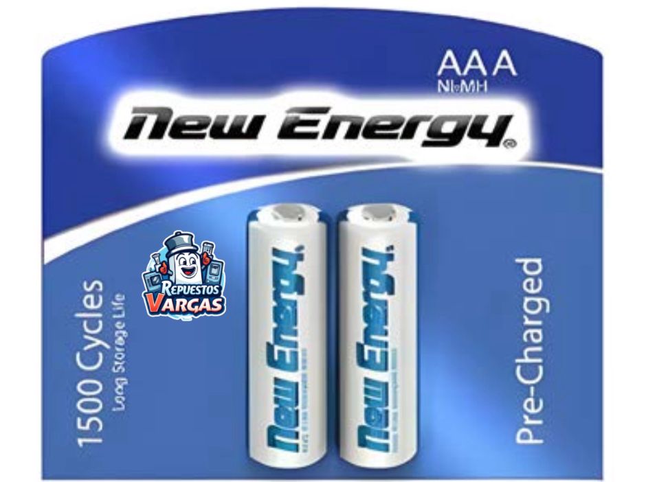 BATERIA RECARGABLE AAAX2 800MAH