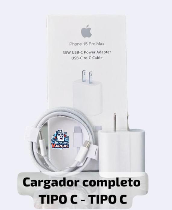 CARGADOR COMPLETO TIPO C-TIPO C