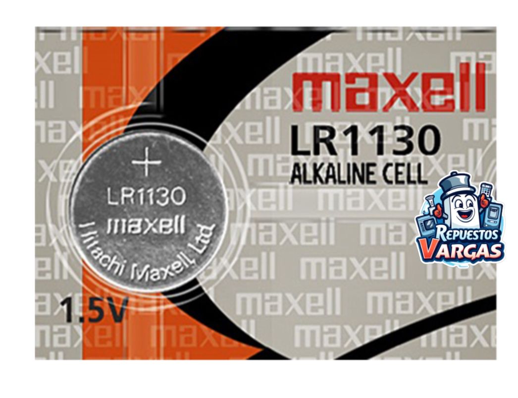 BATERIA MAXELL REDONDA PEQUEÑA ALKALINE CELL 1.5V