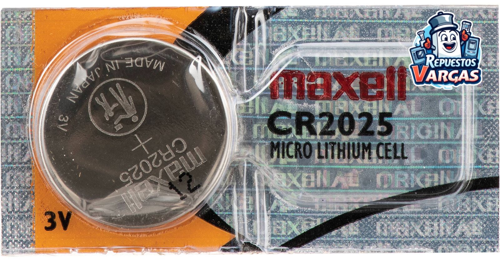 BATERIA MAXELL REDONDA MICRO LITHIUM CELL 3V