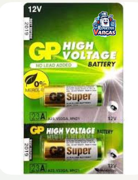 BATERIA PARA CONTROL DE ALARMA 12V A23