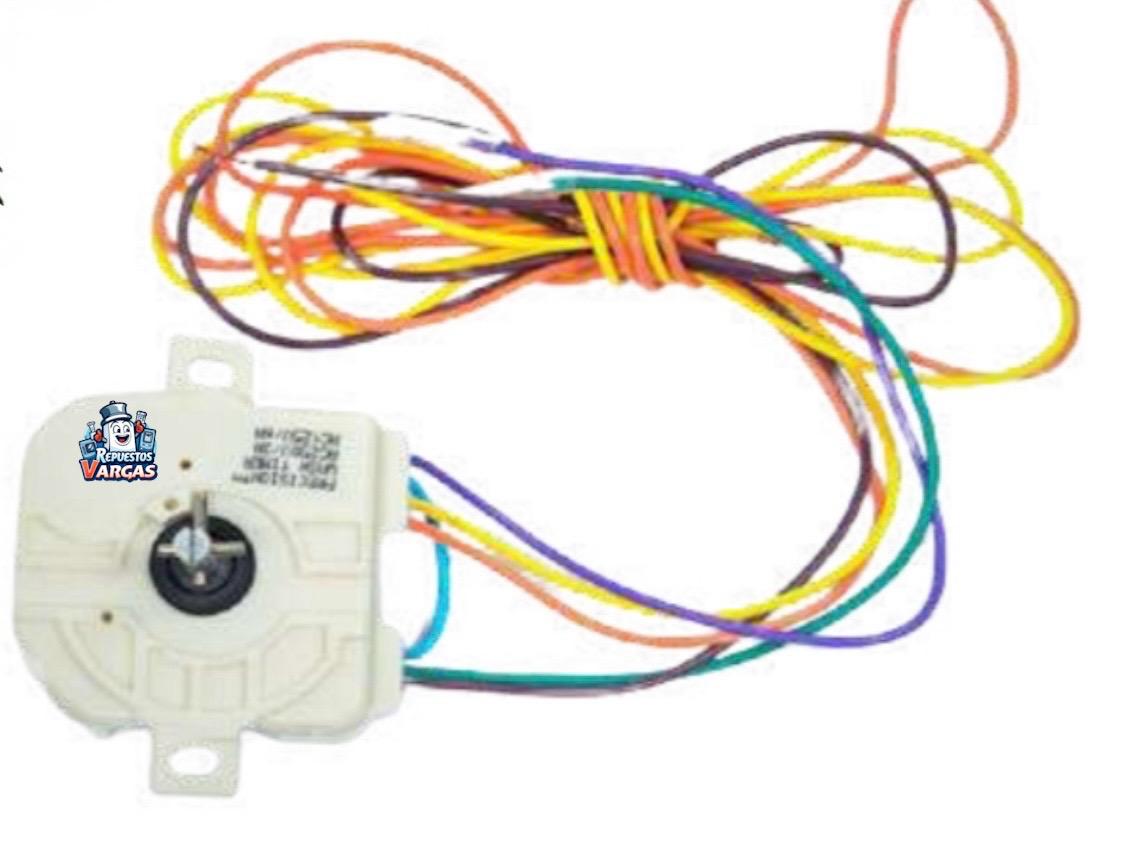 TIMER DE LAVADORA ATLAS 5 LINEAS 1 PUENTE OREJAS TORCIDAS