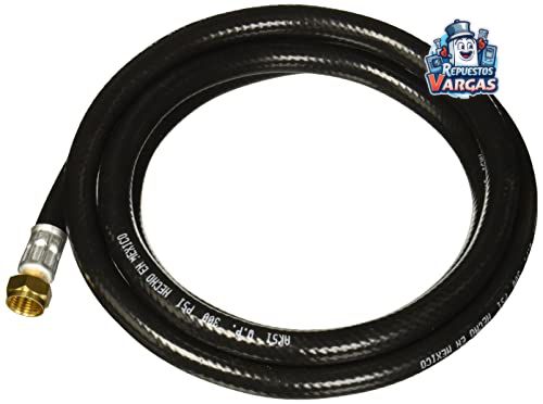 MANGUERA DE GAS DE 2MTS CON CONECTOR DE UN 3/8