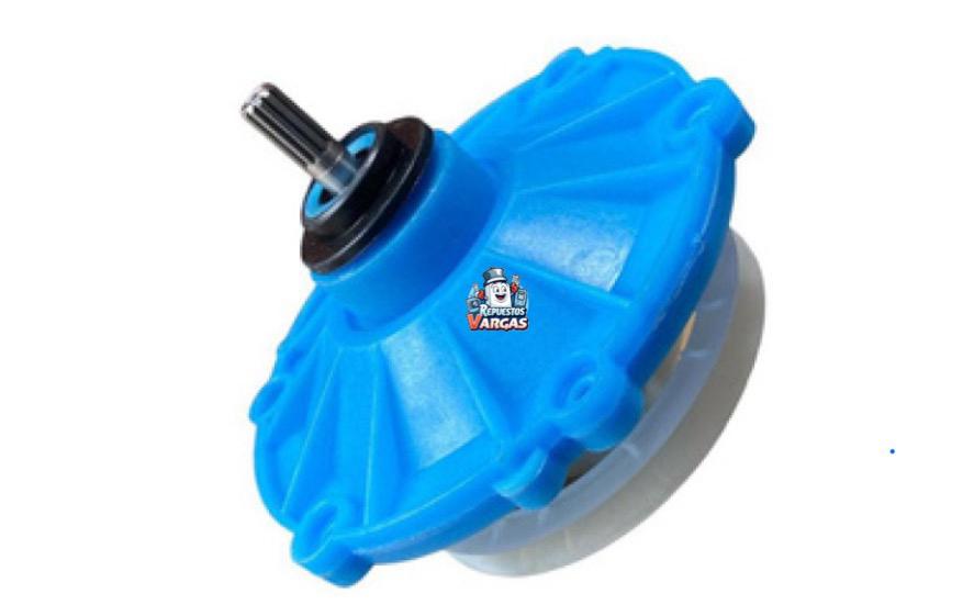 TRANSMISION LAVADORA SANYO AZUL