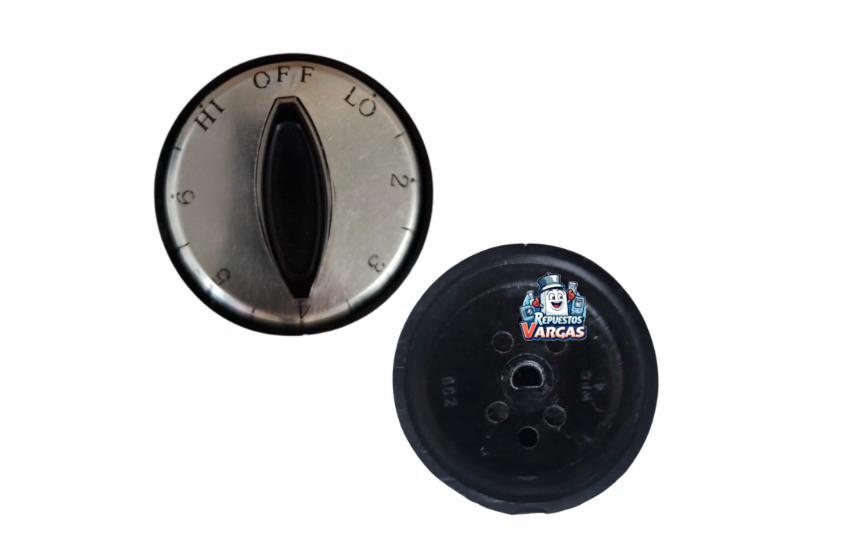 PERILLA COCINA UNIVERSAL 6 PASOS NEGRA