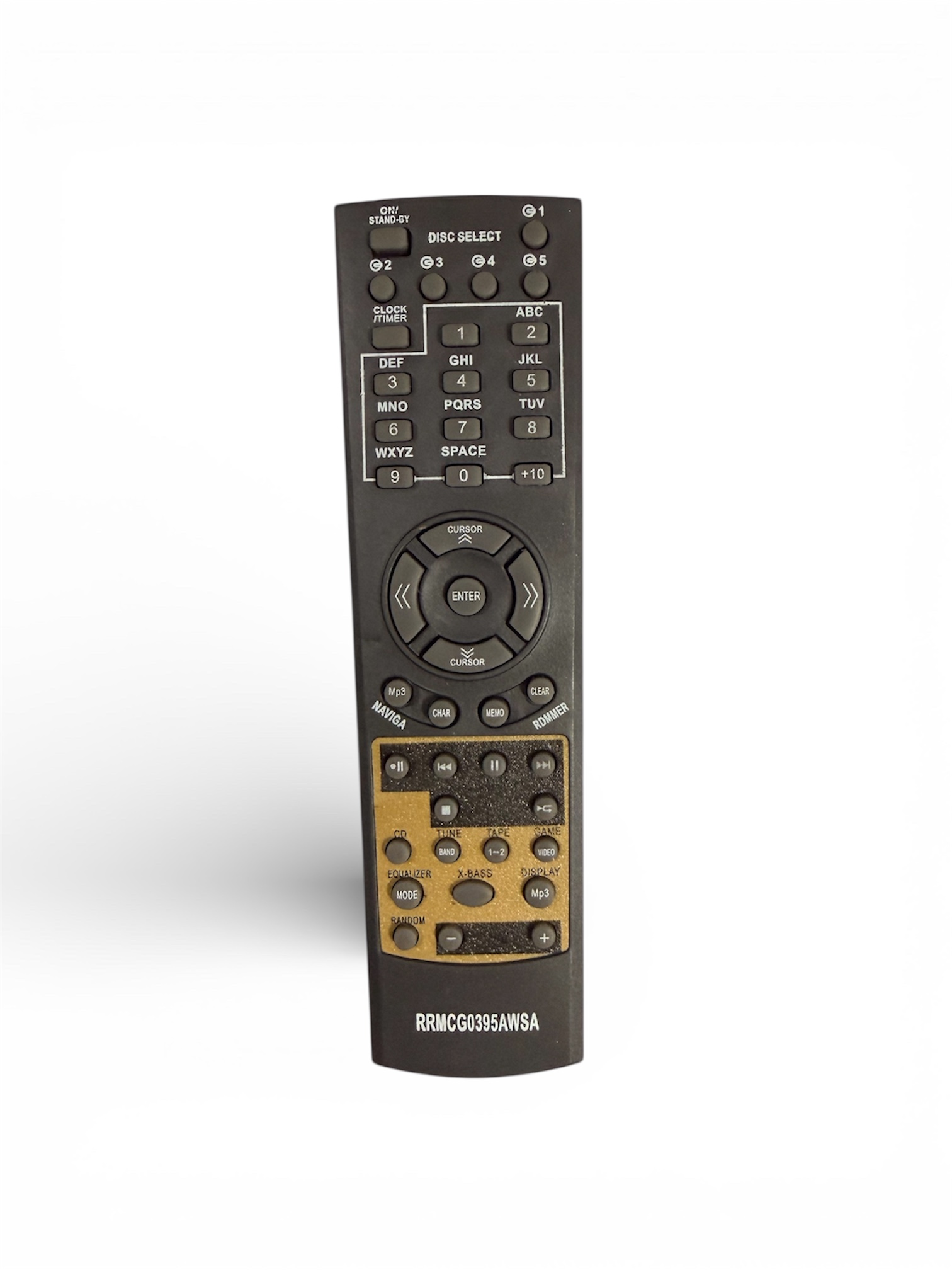 CONTROL EQUIPO SONIDO SHARP