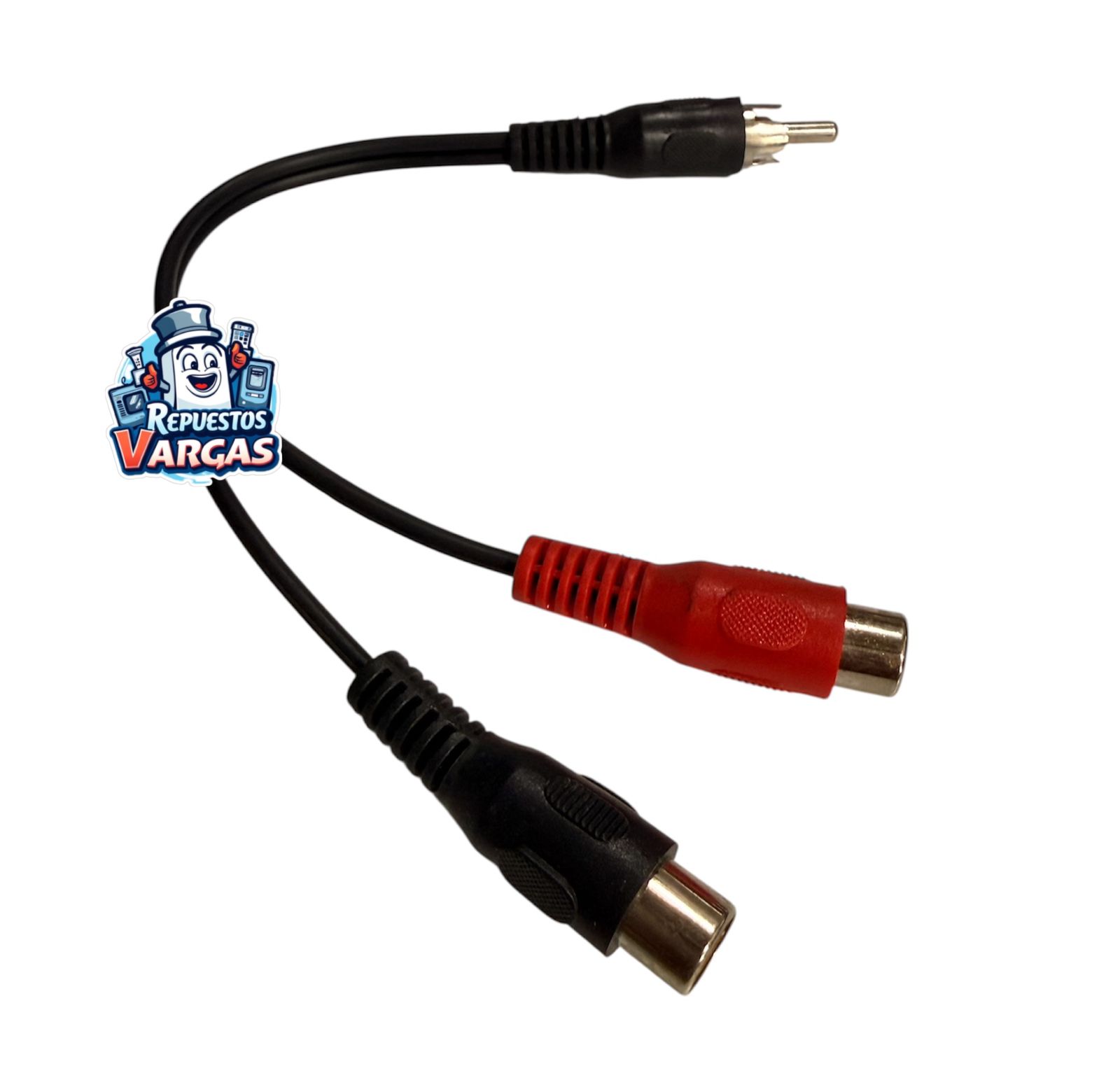 CABLE RCA PLUG-2 RCA JACKS 3.5mm