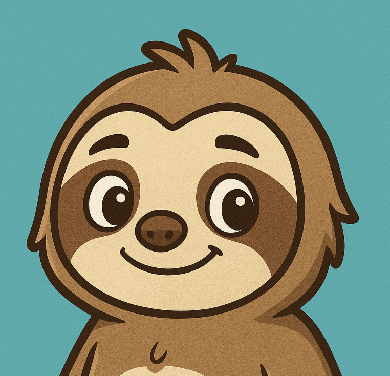 Slothy mascot