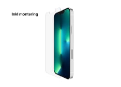 Belkin ScreenForce Ultra iPhone 16e/14/13/13 Pro (inkl montering)