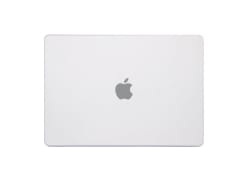 Pomologic HardShell för Macbook Air 13" M2/M3 - Frosted Clear 