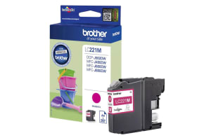 Brother LC221M bläckpatron - Magenta