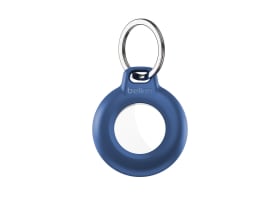 Belkin Vattentät hållare med nyckelring för AirTag - Blå