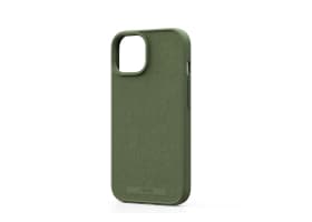 Njord Suede Magsafe Skal till iPhone 15 Plus/14 Plus - Olive