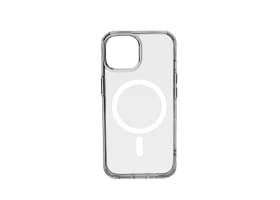 Pomologic Covercase Rugged Magsafe för iPhone 15 - Transparent