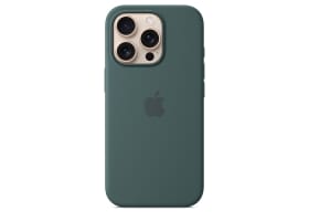 iPhone 16 Pro Silicone Case with MagSafe - Blågrön