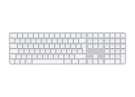 Magic Keyboard med Touch ID och numerisk del för Mac-modeller med Apple Silicon USB-C - Vit