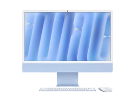 iMac 24-tums M4 10-coreCPU/10-core GPU/16GB/256GB/Magic Keyboard - Blå
