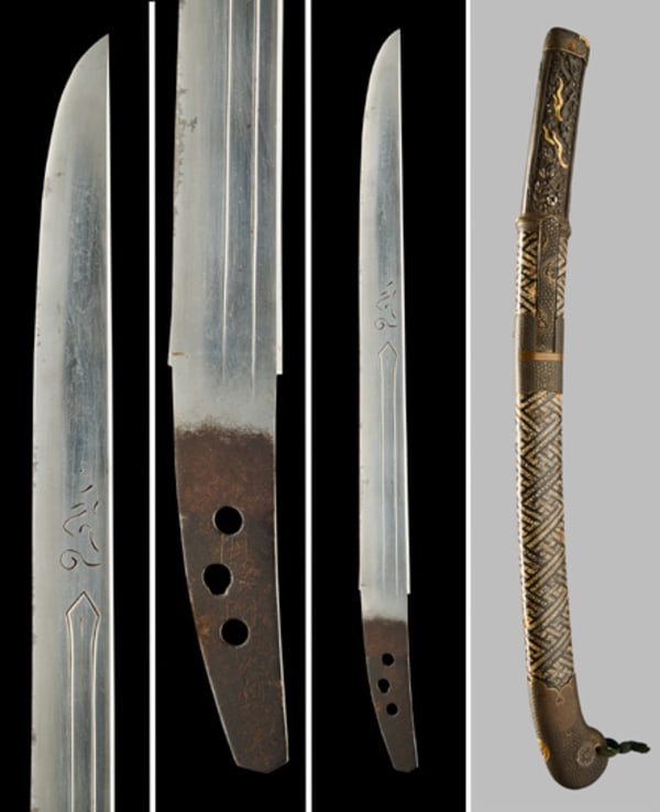An aikuchi _tanto_