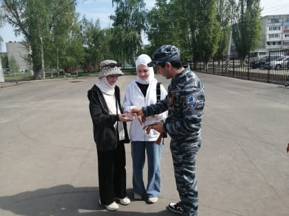 Акция «Георгиевсая ленточка» в Марксе