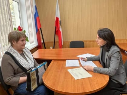 Татьяна Ерохина поможет обратившимся к ней на приём жителям Базарного Карабулака