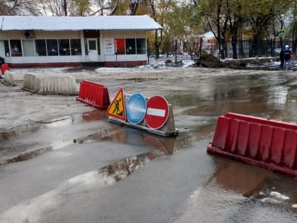 В Саратове продлили ограничения движения на перекрестке