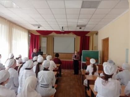 Встреча с представителями ГУЗ «Саратовский областной центр общественного здоровья и медицинской профилактики»