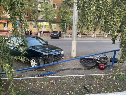 Под Саратовом в ДТП погиб 19-летний мотоциклист