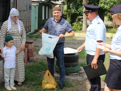 В Балашовском мухтасибате прошла благотворительная акция «Корзина Курбан-Байрама»