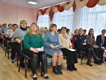 В школе № 8 города Ртищево состоялась коллегия управления общего образования администрации Ртищевского муниципального района