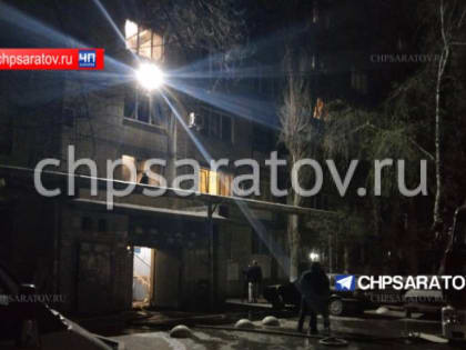 В Энгельсе на пожаре погиб мужчина