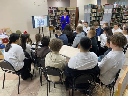 В рамках 81-й годовщины освобождения Ленинграда от  немецко - фашистской блокады в Центральной библиотеке прошел цикл мероприятий, приуроченных к событиям Великой Отечественной вой