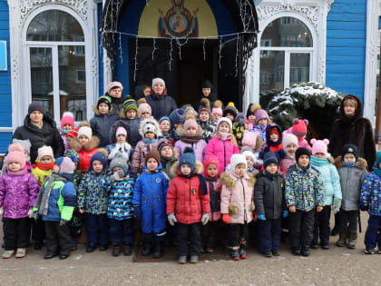 Воспитанники детского сада посетили женский монастырь