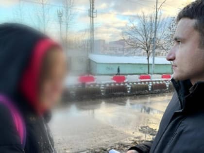 Нарушения расклейки объявлений в Огородной улице