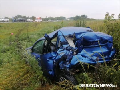 Две пассажирки пострадали в ДТП в Вольском районе