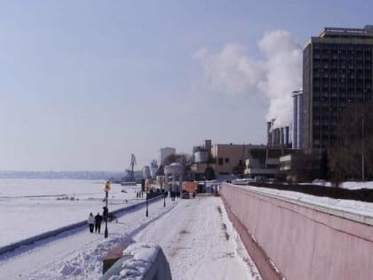 В Саратова ледяной туман и почти нет ветра