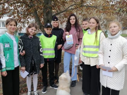 В Ртищево сотрудники Госавтоинспекции провели акцию «Осторожно, пешеход!»