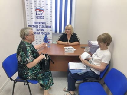 Марина Евсюкова провела очередной прием граждан