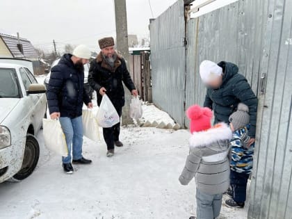 Саратовские мусульмане поддержали семьи мобилизованных