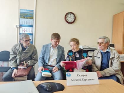 Алексей Сидоров провел прием граждан