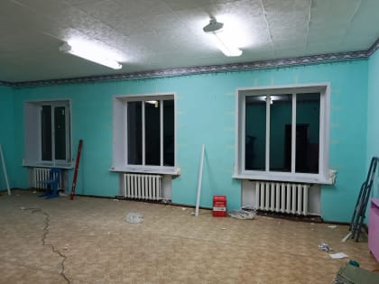 Ремонтные работы в рамках подготовки к открытию "Точек роста"