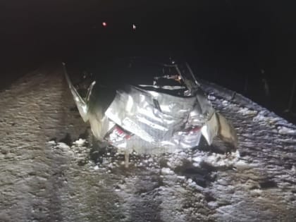 Водитель "Приоры" затормозил в столб и оказался в больнице