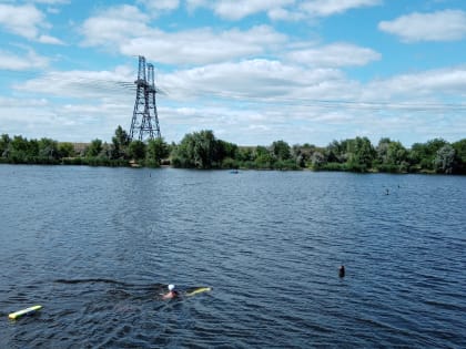 На акватории реки Балаковка состоялся Чемпионат России по подводному спорту (ориентирование)