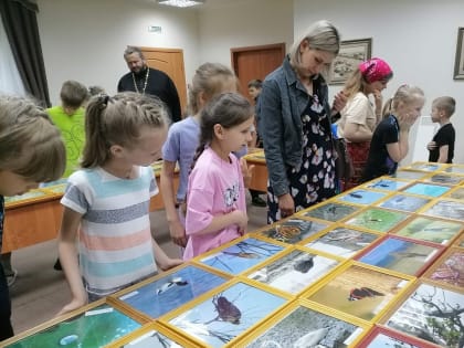 В образовательном центре прошла выставка фоторабот священника Дионисия Веску