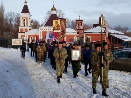 В Саратове прошел крестный ход с иконой преподобного Илии Муромца