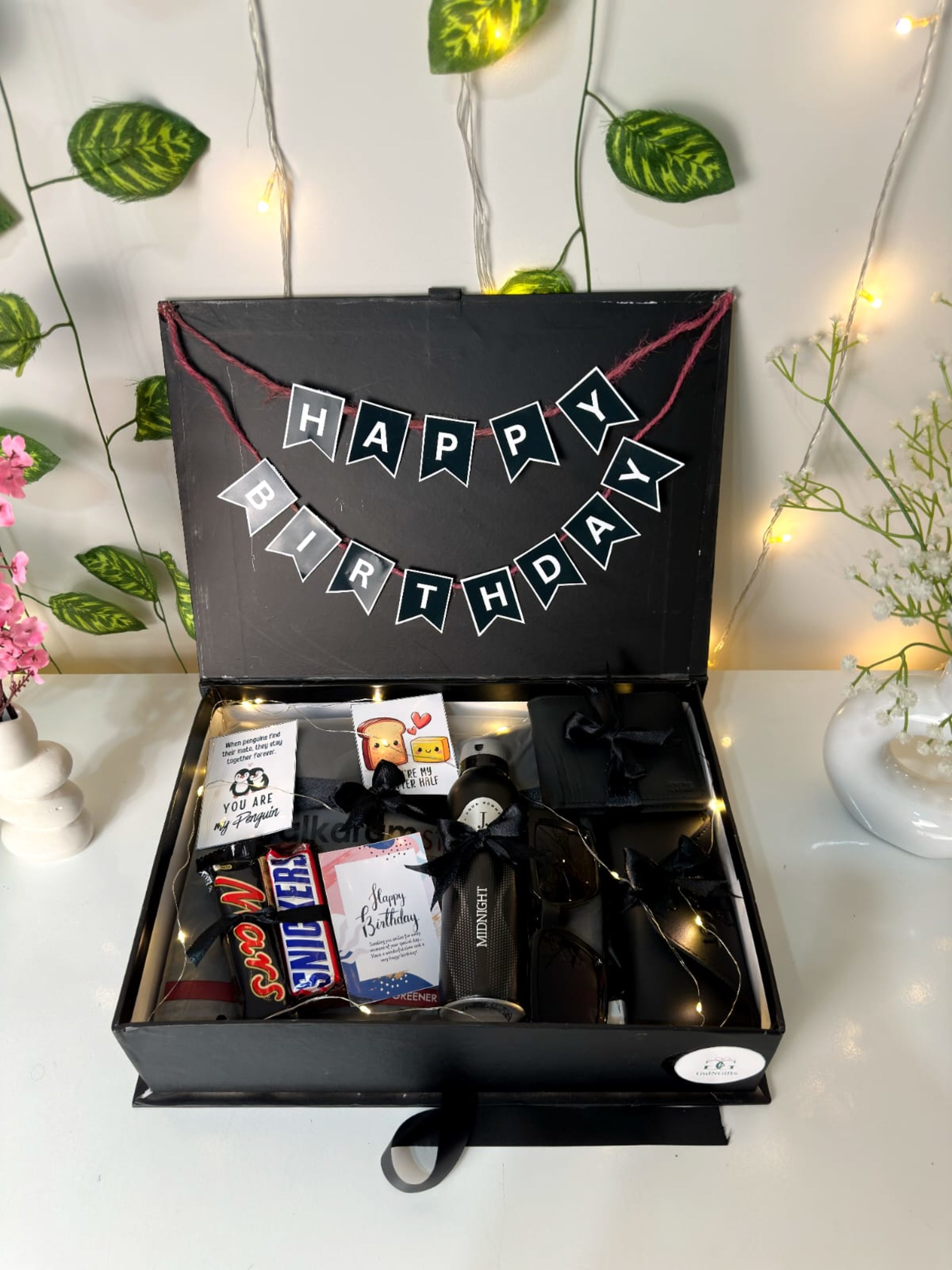 N/Alkaram Suit Black Eid Box for Him