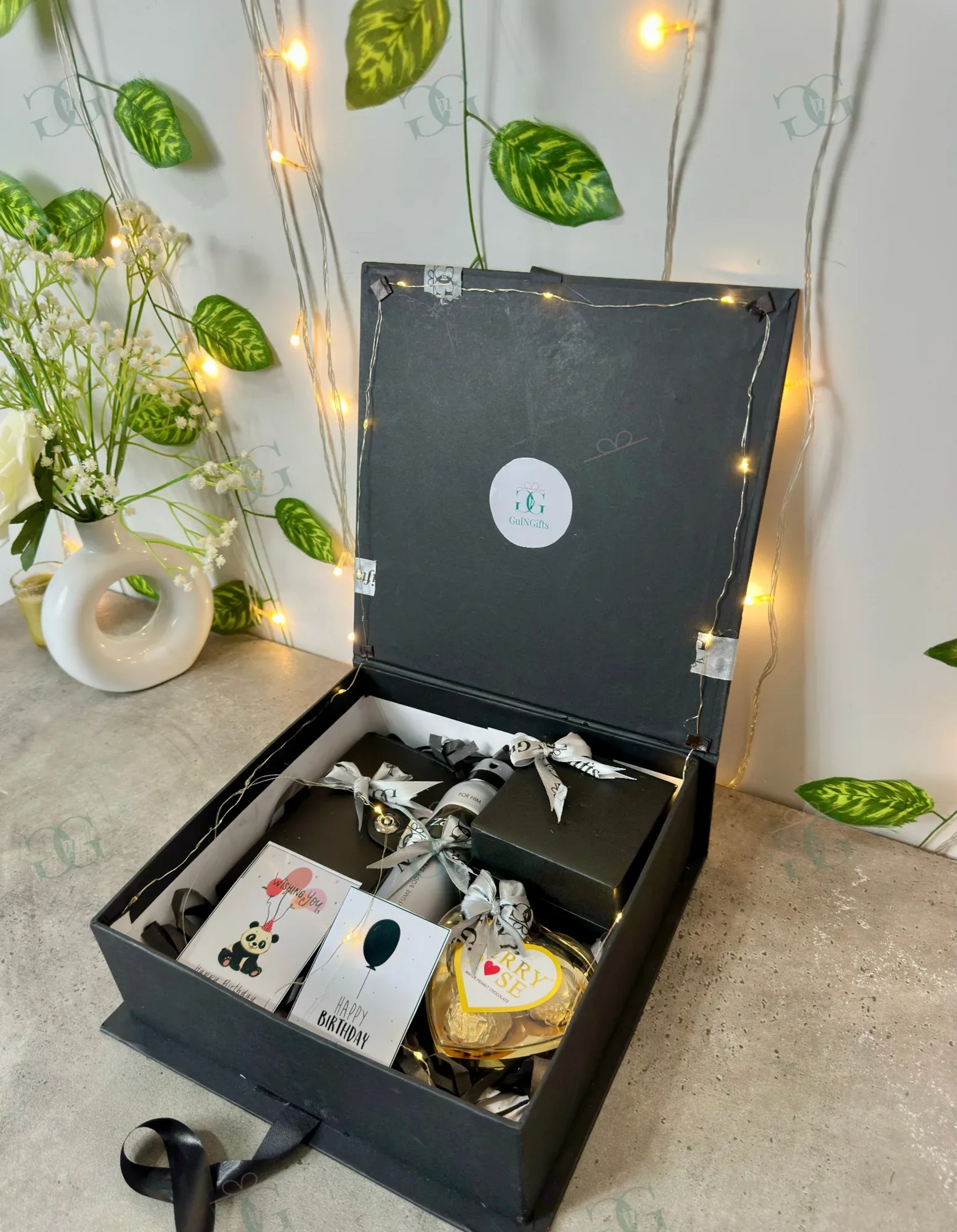 Mini White Gift Box for Men