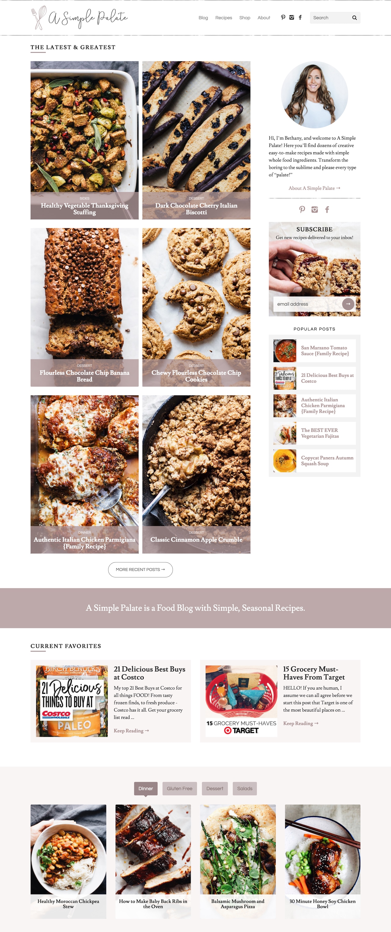 A Simple Palate Home