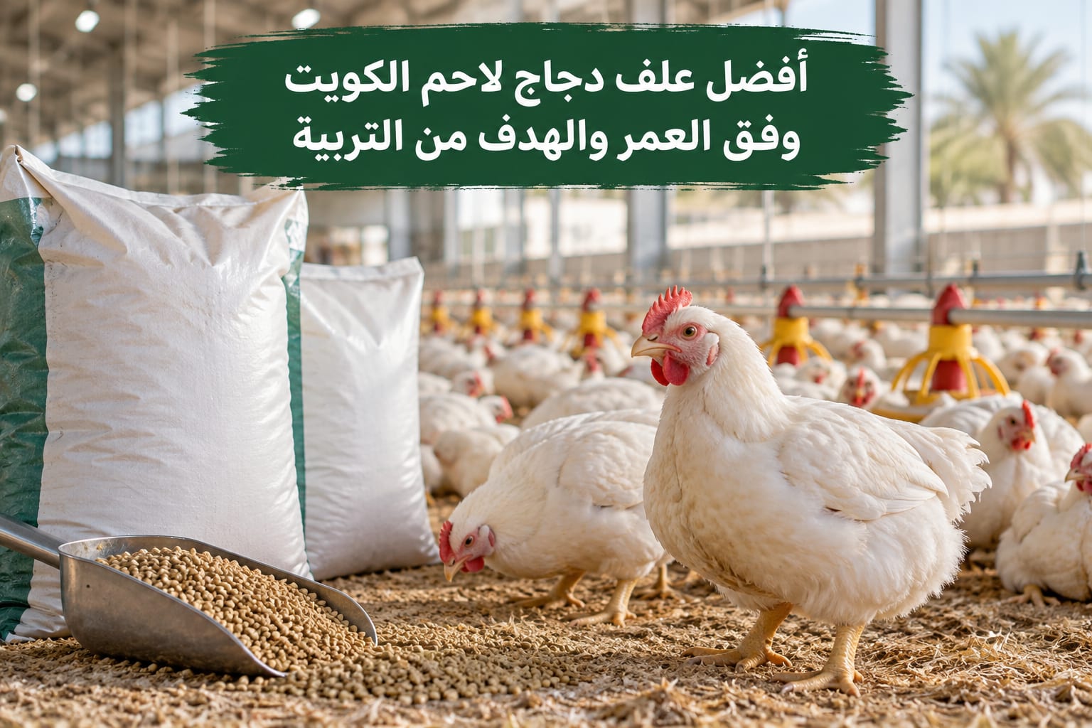 =أفضل علف دجاج لاحم الكويت - أعلاف السلطان الكويت